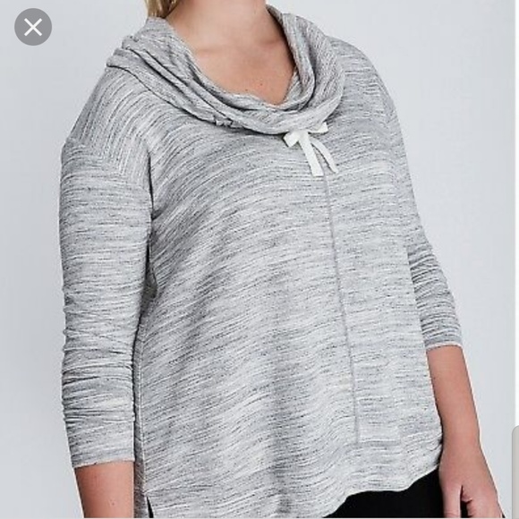Lane Bryant Tops - LANE BRYANT Livi Active long sleeve cowl neck top